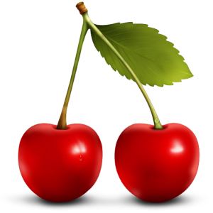red cherry PNG image, free download-635